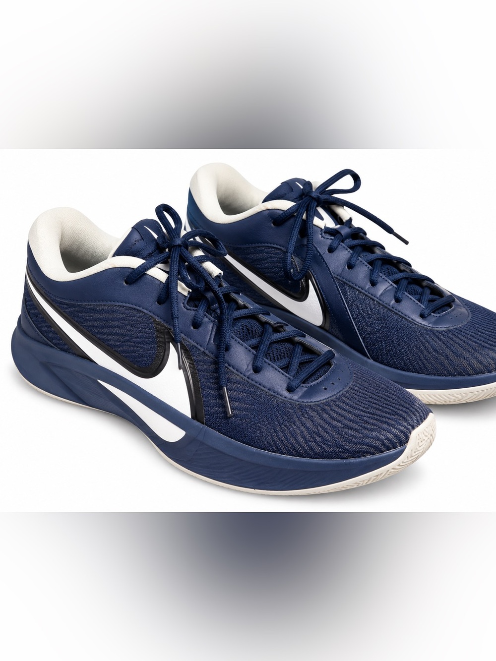Nike Precision 6 Basketball Shoes Navy White Men’s 11.5 DD9535-400